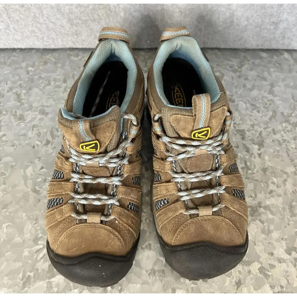 Keen Womens Voyager Hiking Boots Size 6.5 US Brown Lace Up Shoes Outdoor Nature - Picture 4 of 12